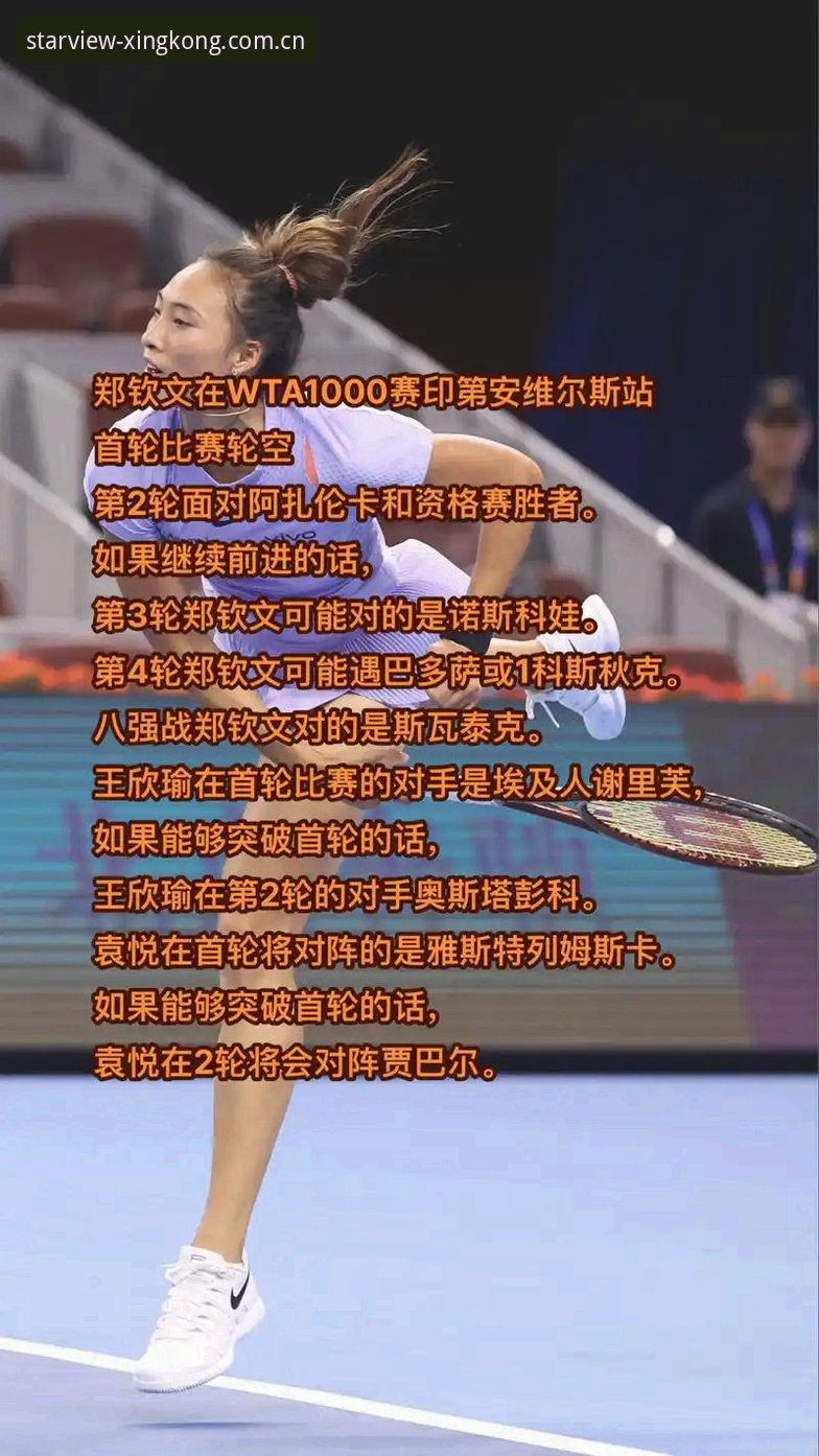 星空直播高清版常见问题 2026法网女单抽签深度解析:郑钦文保分压力与王欣瑜种子突围之路全面分析